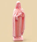 Statuette Sainte Thérèse de Lisieux imprimée en 3D, coloris rose sakura