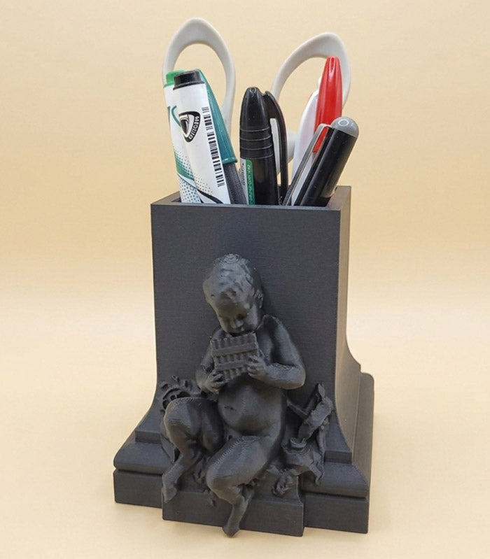 Pot à crayons "Le Satyre" — Fontaine Tillier, Clamecy