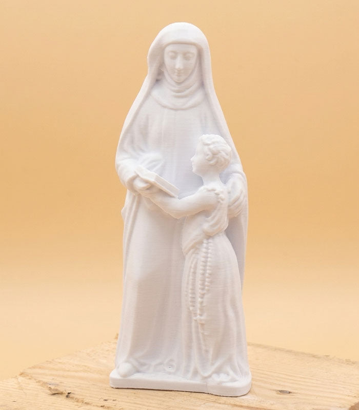 Sainte Anne apprenant à lire à la Vierge [bénite]