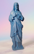 Statue du Christ Sacré-Cœur imprimée en 3D, vue de face